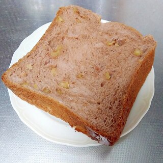 HBで作る、ココアくるみ食パン